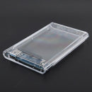 1X(Transparent 2.5 Inch Hdd Case Sata To Usb 3.0 Adapter High Speed Box Har