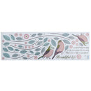 Cartoon birds tree branch wall decals living room bedroom pvc diy mural art FT