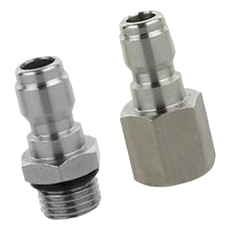 2-Pack Quick Release Connector Coupler Fitting for High Pressure Washer Gun &