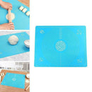 50*40cm Silicone Scale Mat Kneading Pad Kneading Kitchen Stick Cooking Non T8Z2