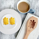 Christmas Baking Tool Wooden Moon Cake Mooncake Decoration Mould Turtle Mold