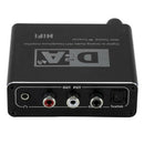 192kHz Digital Optical Coaxial Toslink To Analog RCA L/R 3.5mm Audio Convert3C