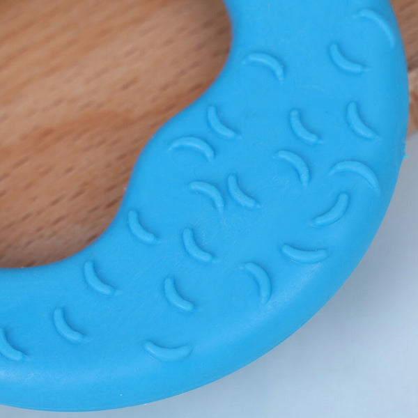 Pet cat dog puppy rubber dental teeth chew circle play training fetch fun toysJR