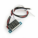 Mini digital ammeter meters Panel 0 -1A current display LED blue