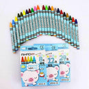 Creative Cartoon 24 Colors Non-Toxic Crayon Oil Painting Stick Kids Student
