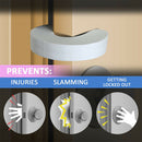 Door Pinch Guards 12 Pack Baby Proof Doors Extra Soft Sleek Design Child Sa J9X8