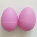 12pcs Plastic Egg Shakers Set 6, Percussion Musical Maracas Eggs Child Perc G1Z4