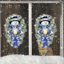 Christmas Tree Glass Showcase Waterproof Wall Crystal Window Stickers (C)