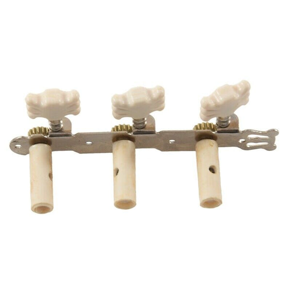2X Classic Guitar String Tuning Pegs Tuners White Machine Heads Keys 1 Pair