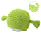 Unisex Balaclava Monster Shrek Wool Winter Knitted Hats Green Party Funny Ca Bj