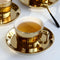 Gilded Tea / Coffee Cup And Saucer, Coffee Cup In