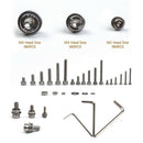 1080PCS M2/M3/M4 Stainless Steel Hex Socket Bolt and Nuts Set Fastener Hard