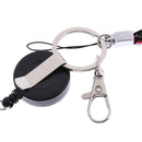 Colorful Rhinestone Lanyard with Retractable Reel Card ID Badge Holder