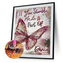 5D DIY Full Drill Diamond Painting Meaningful Butterfly Cross Stitch Decor