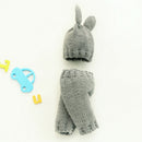 Newborn Baby Cute Crochet Knit Outfits Infant Photography Props Pants w/Hat
