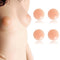 2x Adhesive Reusable Soft Silicone  Nipple Cover Invisible Bra Pad Pasties
