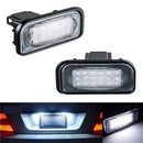 2PCS LED License Plate Light For Mercedes Benz W203 Car Number Plate Lamp 3CAU