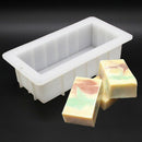 Silicone Soap Mould Handmade Soap Mould Rectangular Silicone Mould 1200Ml f