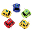 5 Pieces 2" Wind-up Car Toys Party Giveaway for Kids Children Age 3 and Up