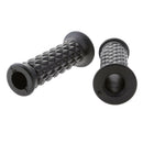 Black 22mm 0.87" ATV Dirt Motorcycle Hand Grips Handle Bar for Motorcycle