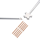 Violin Sound Post with Silvery Setter Frets Hook for Voilin Setting Tool