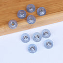 10x Clear Soft Furniture Chair Feet Leg Bottom Non-slip Pads Sofa Foot Covers JR