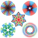 25X Accessories creative drawing toys spiral designs educational toys for kidsME