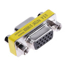 VGA 15Pin DB15 Female to Female Gender Changer Conversion Adapter Connector