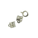100 Pieces Spacer Beads Charm Bracelets Hanger Beads Dangle Spacer Findings