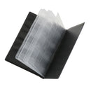 120 Grids Coins Souvenir Coins Currency Collector PU Album Book  Black