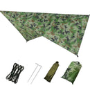 Waterproof Basha Tent Emergency Shelter Tent BIVI Tarpaulin Army Tarp H3J0