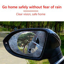 2pcs Round Car Mirror Anti Fog Films Door Rearview Mirror Rainproof Protective