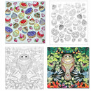 Colouring Book (Large Anti-Stress Art Therapy Relaxing Craft) A4A0