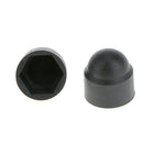 10 x M6 Black Dome Bolt Nut Protection Caps Covers Exposed Hex 10mm Spanner
