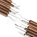 6X Clay Sculpting Set Wax Carving Pottery Tools Shapers Polymer Modeling new