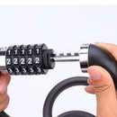 Bicycle Chain Lock With 5-Digit Resettable Number And Mounting Bracket