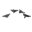 4X Jewelry Chest Wood Case Gift Box Decorative Feet Leg Corner Protector GuardJR