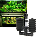 Biochemical Sponge Foam Filter Double Head Equipment Aquarium for Fish Tank Kit