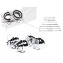 4 Pack Standard Barbel Spin Lock Dumbbell Bar Nut Rod Locking Collar Clamp