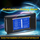 0-200V 0-300A Car Battery Discharge Indicator Capacity Tester Power Energy