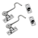 2 Pieces 10.8cm Boat Door Hook & Eye