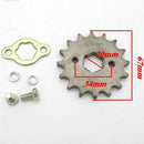 Front Sprocket Cog 16T 428 Chain Pit Pro/Trail/Dirt Bike ATV Quad 20mm