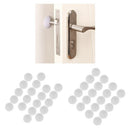 40Pcs Silicone Wall Protectors Self Adhesive Door Handler Guard Stopper