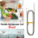 Long Flexible Refrigerator Scrub Brush Water Dredging Tool Cleaning Water TS Hn
