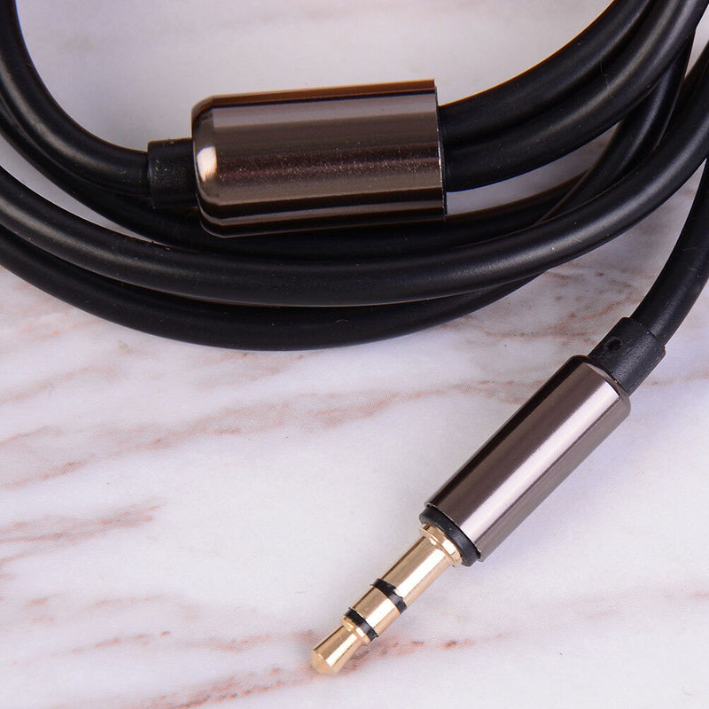 1m 3.5mm Male jack to 2 rca male aux stereo analog audio Y adapter cable cord0H