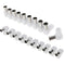 10pcs RF Female Plug+10pcs RF Male Plug Coaxial Connector Adapter for TV