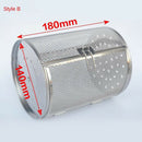 Kitchen Rotisserie Grill Roaster Drum Oven Basket Oven Roast 140x180mm