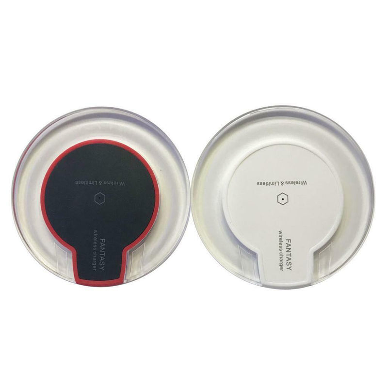 Wireless Fast Charger Phone Charging Holder for All Qi Enabled Device White