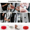 2pcs Car Door Opened Warning Light Universal Wireless Safety LED Car Alarm EMZ