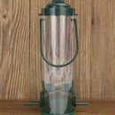 Outdoor Birds Water Feeder Dish Plastic PVC Bucket Dark Plastic New Green A E3M1